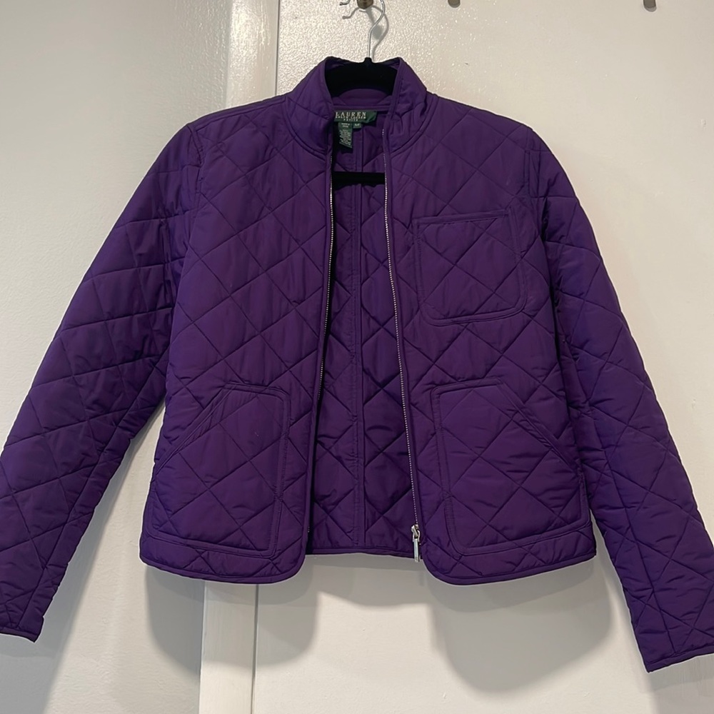 Ralph Lauren purple quilted jacket - Picture 4 of 13